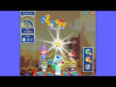 Video guide by the Blogging Witches: Bubble Witch Saga 2 Level 14 #bubblewitchsaga