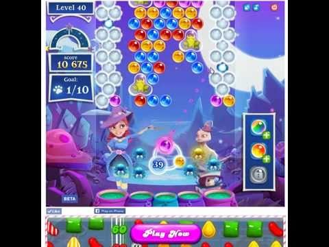 Video guide by the Blogging Witches: Bubble Witch Saga 2 Level 40 #bubblewitchsaga