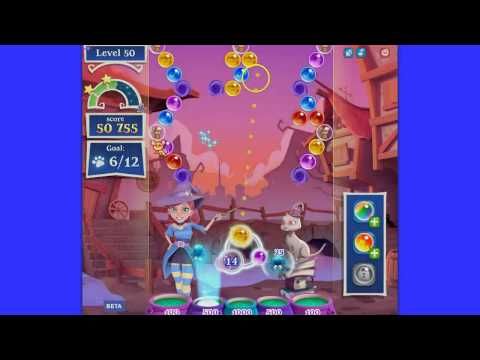 Video guide by the Blogging Witches: Bubble Witch Saga 2 Level 50 #bubblewitchsaga