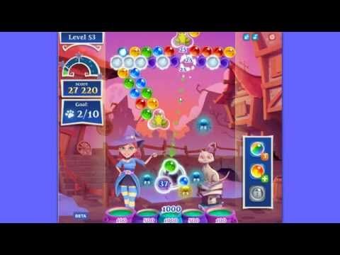 Video guide by the Blogging Witches: Bubble Witch Saga 2 Level 53 #bubblewitchsaga