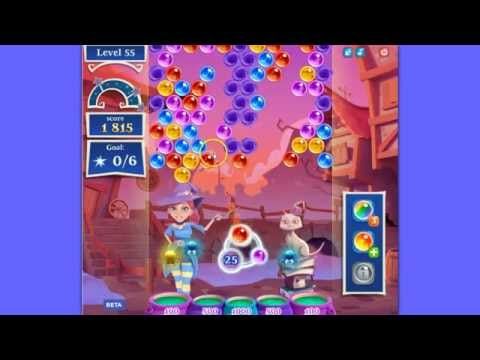 Video guide by the Blogging Witches: Bubble Witch Saga 2 Level 55 #bubblewitchsaga