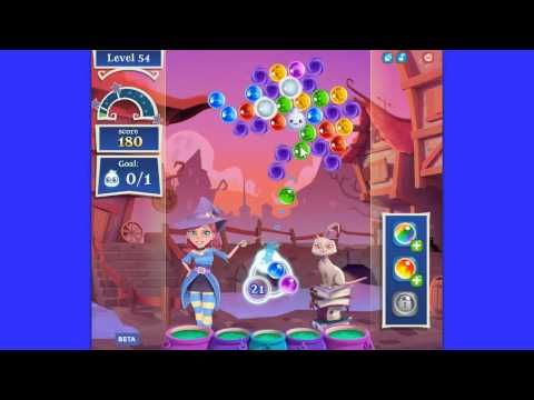 Video guide by the Blogging Witches: Bubble Witch Saga 2 Level 54 #bubblewitchsaga