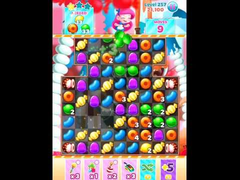 Video guide by GameWalkDotNet: Candy Blast Mania Level 257 #candyblastmania