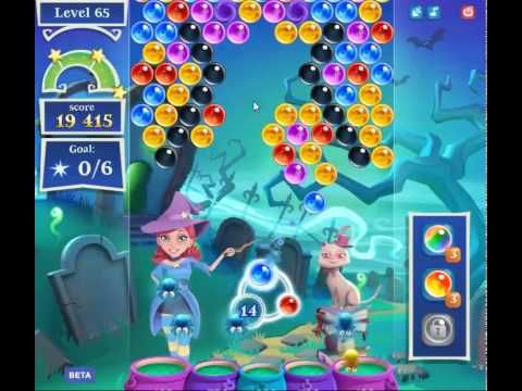 Video guide by skillgaming: Bubble Witch Saga 2 Level 65 #bubblewitchsaga