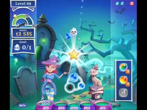 Video guide by skillgaming: Bubble Witch Saga 2 Level 69 #bubblewitchsaga