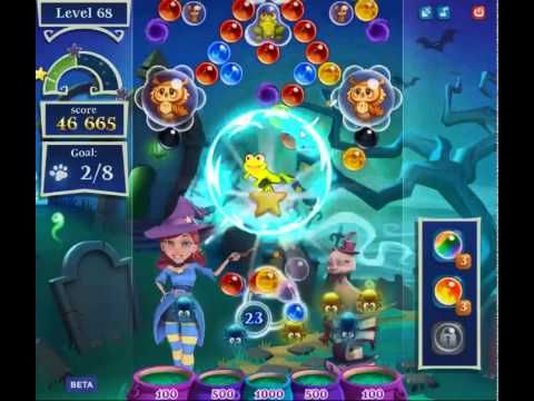 Video guide by skillgaming: Bubble Witch Saga 2 Level 68 #bubblewitchsaga