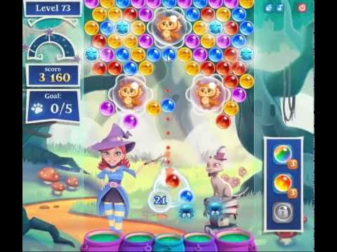 Video guide by skillgaming: Bubble Witch Saga 2 Level 73 #bubblewitchsaga