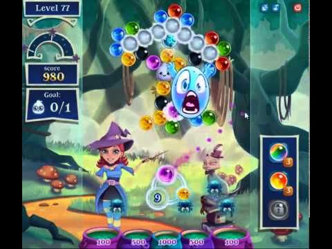 Video guide by skillgaming: Bubble Witch Saga 2 Level 77 #bubblewitchsaga