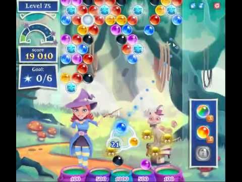 Video guide by skillgaming: Bubble Witch Saga 2 Level 75 #bubblewitchsaga