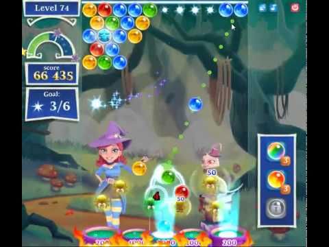 Video guide by skillgaming: Bubble Witch Saga 2 Level 74 #bubblewitchsaga