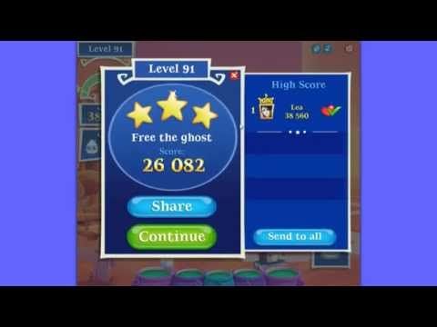 Video guide by Blogging Witches: Bubble Witch Saga 2 Level 91 #bubblewitchsaga