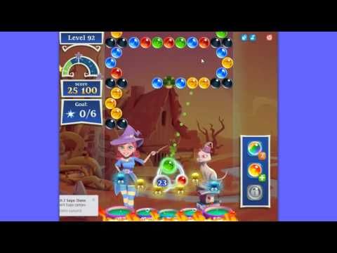 Video guide by Blogging Witches: Bubble Witch Saga 2 Level 92 #bubblewitchsaga