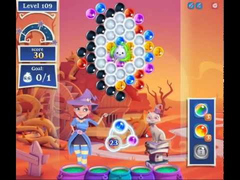 Video guide by skillgaming: Bubble Witch Saga 2 Level 109 #bubblewitchsaga