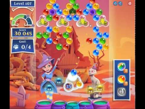 Video guide by skillgaming: Bubble Witch Saga 2 Level 107 #bubblewitchsaga