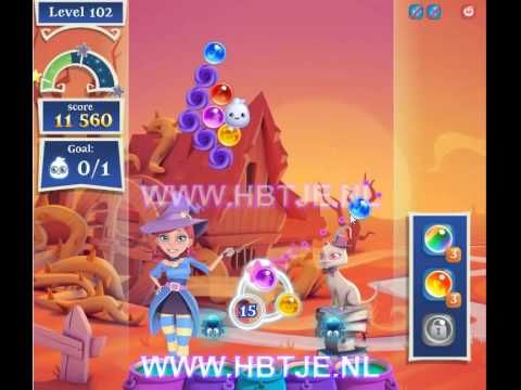 Video guide by fbgamevideos: Bubble Witch Saga 2 Level 102 #bubblewitchsaga