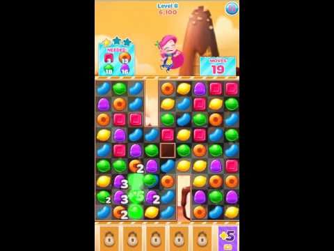 Video guide by gametak: Candy Blast Mania: World Games Level 8 #candyblastmania