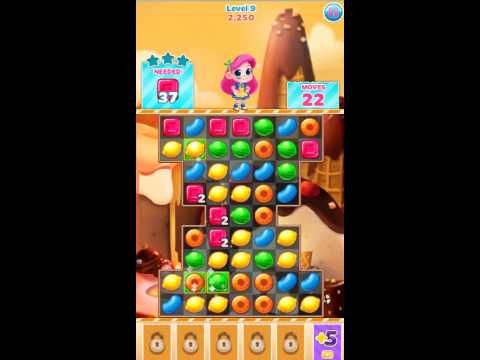 Video guide by gametak: Candy Blast Mania: World Games Level 9 #candyblastmania