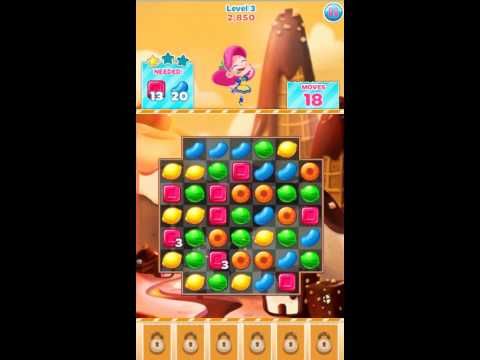 Video guide by gametak: Candy Blast Mania: World Games Level 3 #candyblastmania