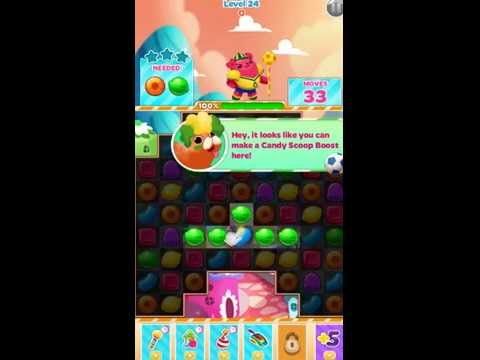Video guide by gametak: Candy Blast Mania: World Games Level 24 #candyblastmania