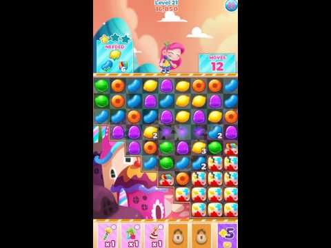 Video guide by gametak: Candy Blast Mania: World Games Level 21 #candyblastmania