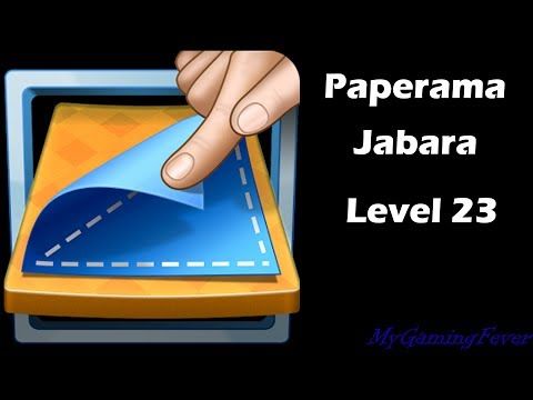 Video guide by MyGamingFever: Paperama-Paper Folding Origami Level 23 #paperamapaperfoldingorigami