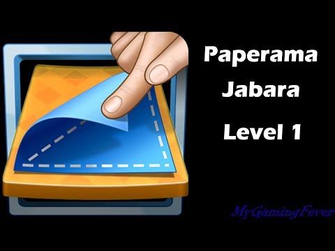 Video guide by MyGamingFever: Paperama-Paper Folding Origami Level 1 #paperamapaperfoldingorigami