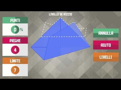 Video guide by MyGamingFever: Paperama-Paper Folding Origami Level 19 #paperamapaperfoldingorigami