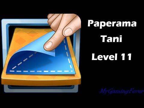Video guide by MyGamingFever: Paperama-Paper Folding Origami Level 11 #paperamapaperfoldingorigami