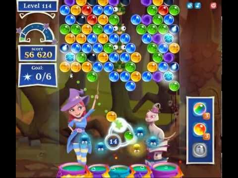 Video guide by skillgaming: Bubble Witch Saga 2 Level 114 #bubblewitchsaga