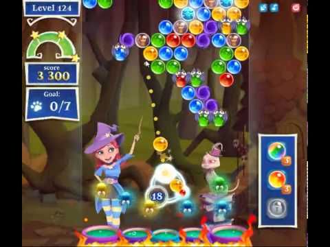 Video guide by skillgaming: Bubble Witch Saga 2 Level 124 #bubblewitchsaga