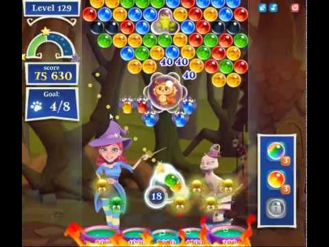 Video guide by skillgaming: Bubble Witch Saga 2 Level 129 #bubblewitchsaga