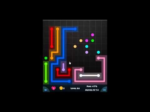 Video guide by Flow Game on facebook: Flow Game Level 66 #flowgame