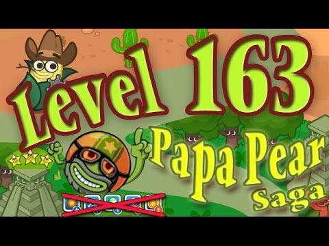 Video guide by 160: Papa Pear Saga Level 163 #papapearsaga