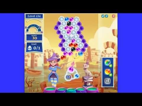 Video guide by Blogging Witches: Bubble Witch Saga 2 Level 134 #bubblewitchsaga