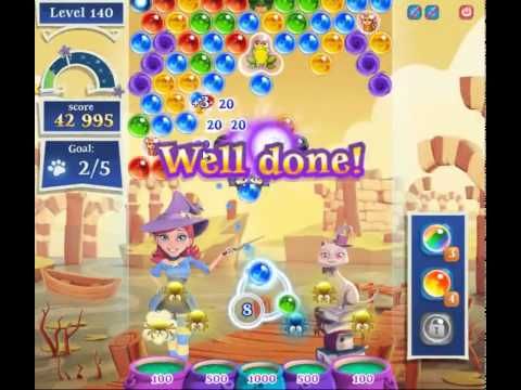 Video guide by skillgaming: Bubble Witch Saga 2 Level 140 #bubblewitchsaga
