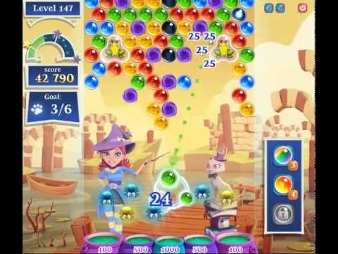 Video guide by skillgaming: Bubble Witch Saga 2 Level 147 #bubblewitchsaga