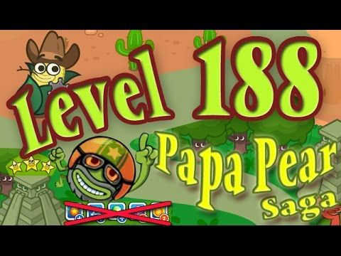 Video guide by 301: Papa Pear Saga Level 188 #papapearsaga