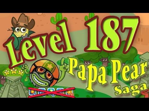 Video guide by 105pts: Papa Pear Saga Level 187 #papapearsaga