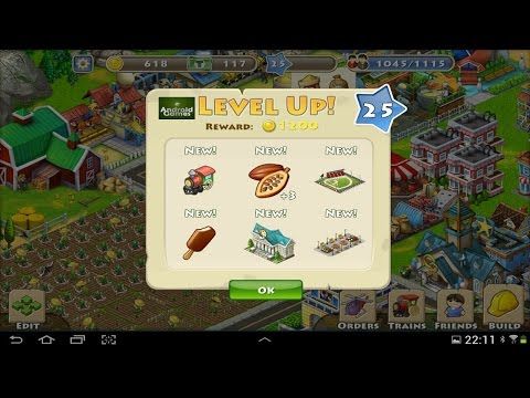 Video guide by Android Games: Township Level 25 #township