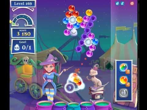 Video guide by skillgaming: Bubble Witch Saga 2 Level 169 #bubblewitchsaga