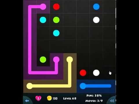 Video guide by Are You Stuck: Flow Game Level 68 #flowgame