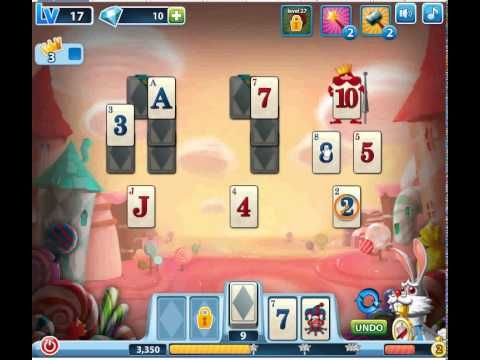 Video guide by jiri games: Solitaire Level 17 #solitaire