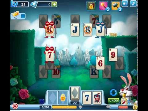 Video guide by jiri games: Solitaire Level 21 #solitaire