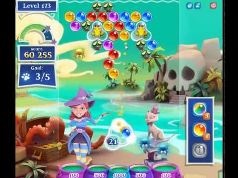 Video guide by skillgaming: Bubble Witch Saga 2 Level 173 #bubblewitchsaga