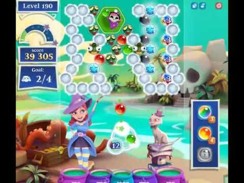Video guide by skillgaming: Bubble Witch Saga 2 Level 190 #bubblewitchsaga