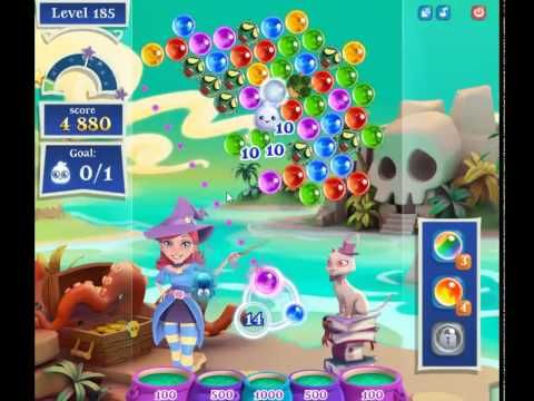 Video guide by skillgaming: Bubble Witch Saga 2 Level 185 #bubblewitchsaga