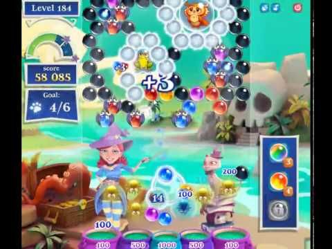 Video guide by skillgaming: Bubble Witch Saga 2 Level 184 #bubblewitchsaga