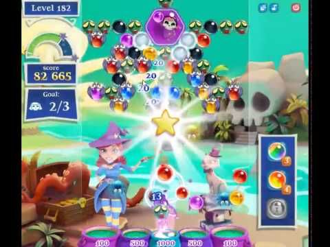 Video guide by skillgaming: Bubble Witch Saga 2 Level 182 #bubblewitchsaga