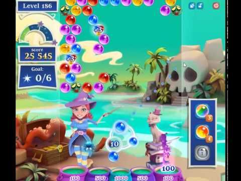 Video guide by skillgaming: Bubble Witch Saga 2 Level 186 #bubblewitchsaga