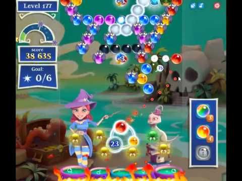 Video guide by skillgaming: Bubble Witch Saga 2 Level 177 #bubblewitchsaga